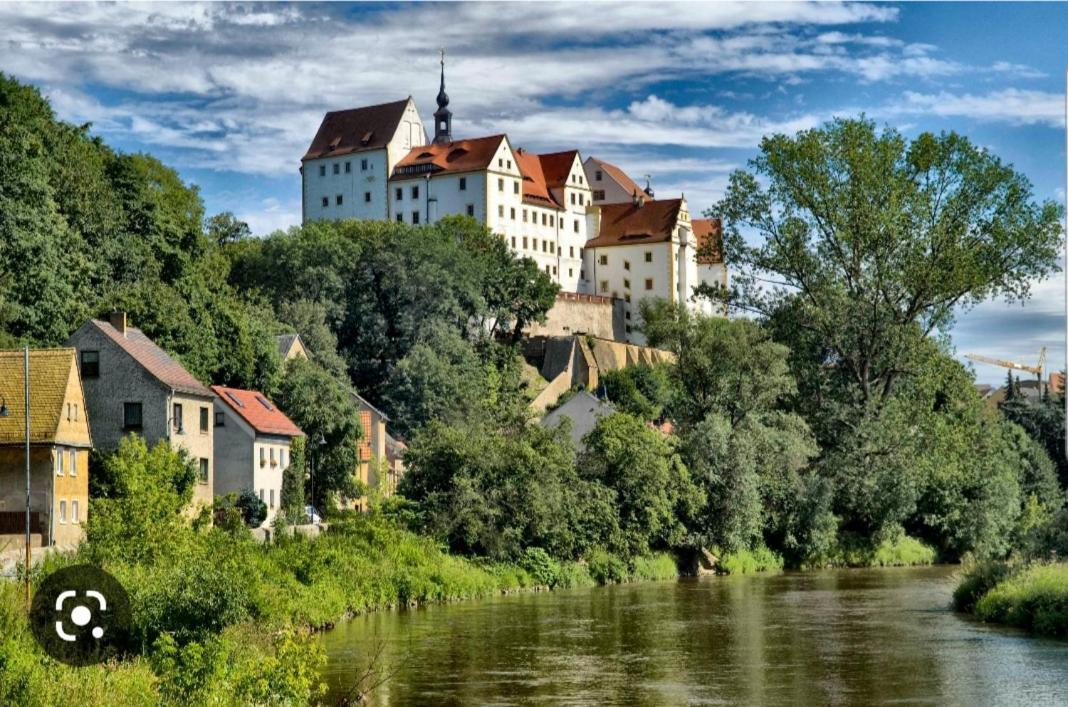 Ferienwohnung Am Schloss Colditz Exteriör bild